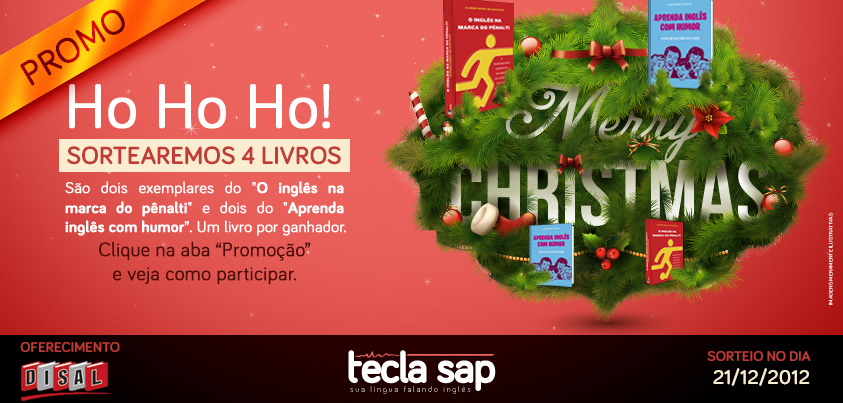 Promoção de Natal do Tecla SAP