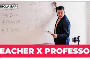 Diferença entre TEACHER e PROFESSOR: truque para nunca mais errar