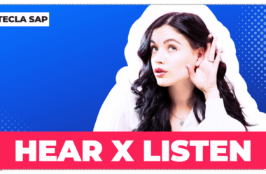 HEAR x LISTEN: qual a diferença entre as duas palavras?