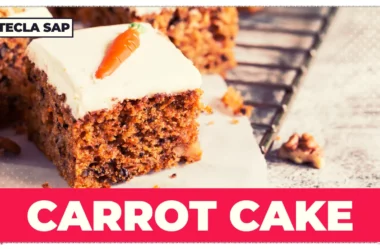 Bolo de Cenoura em inglês: Receita passo a passo