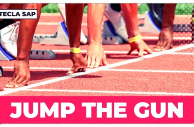 JUMP THE GUN? Qual é o significado e a tradução?