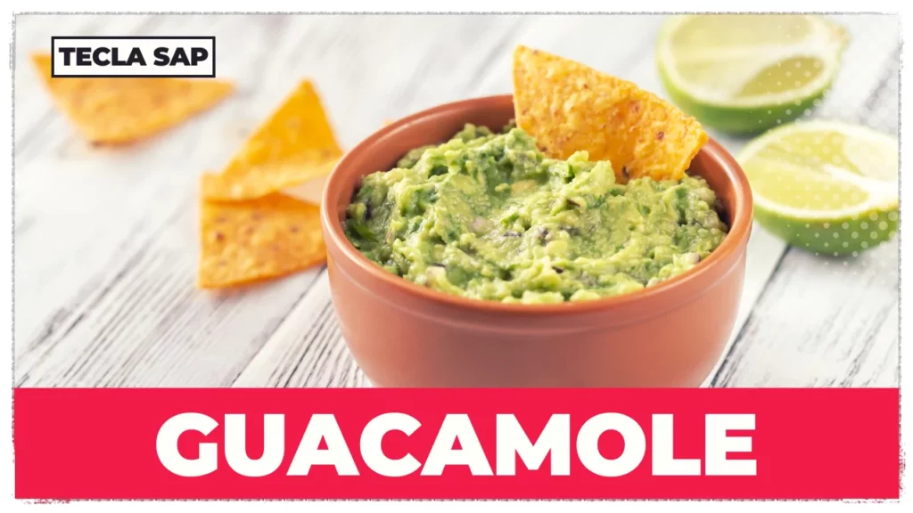 GUACAMOLE EM INGLÊS