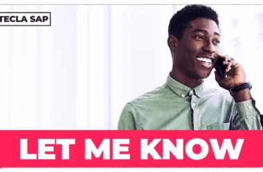 LET ME KNOW? Qual é o significado e a tradução da expressão?