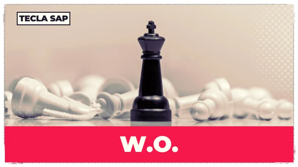 SIGNIFICADO DE W.O.