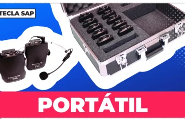 Equipamento portátil de tradução simultânea