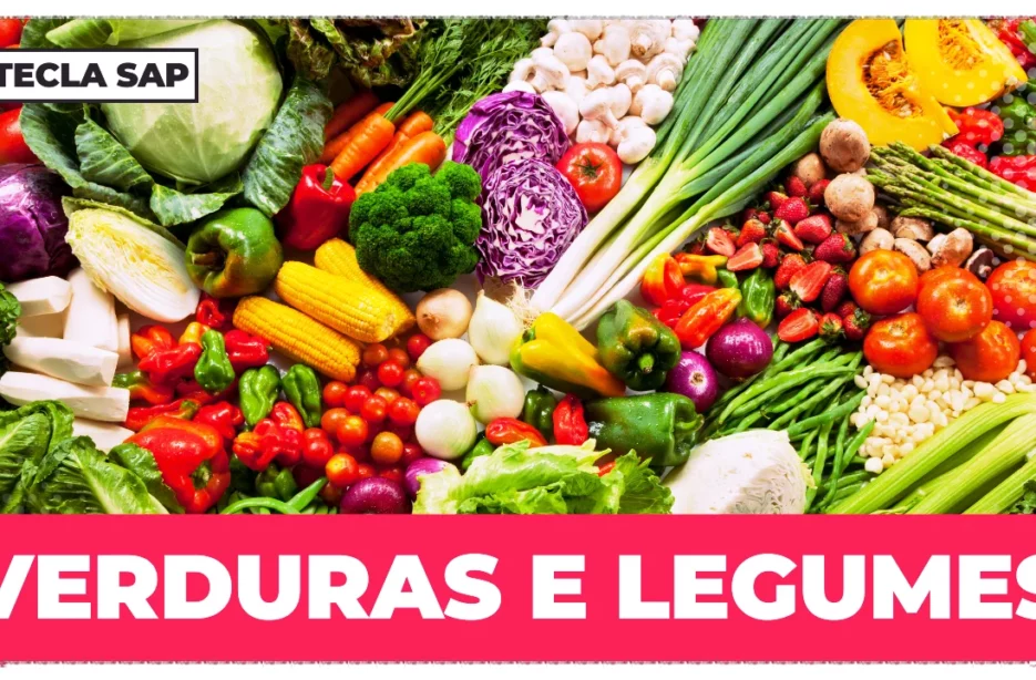 Vegetables – Verduras e Legumes em inglês - Inglês Gourmet