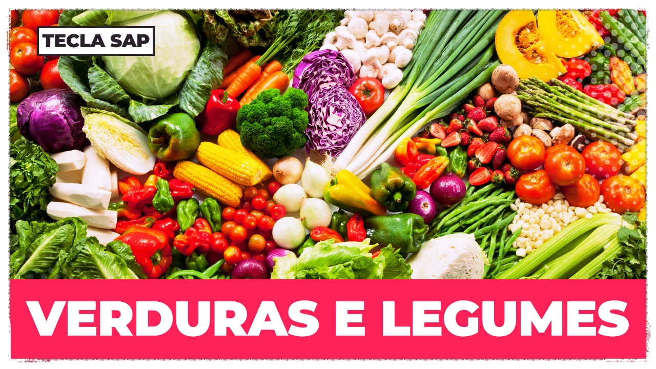 Lista de verduras e legumes em inglês (com tradução)