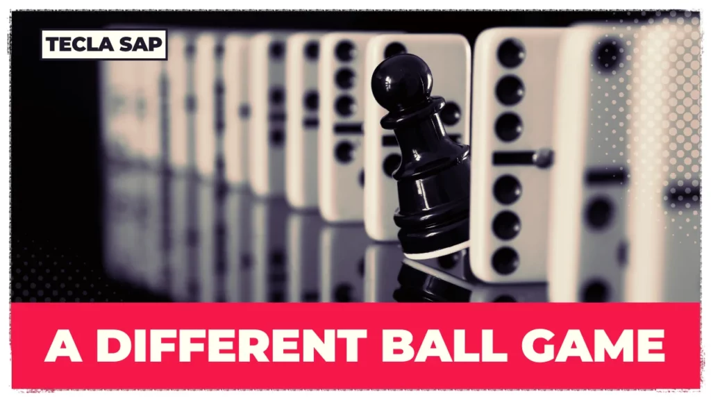 A DIFFERENT BALL GAME