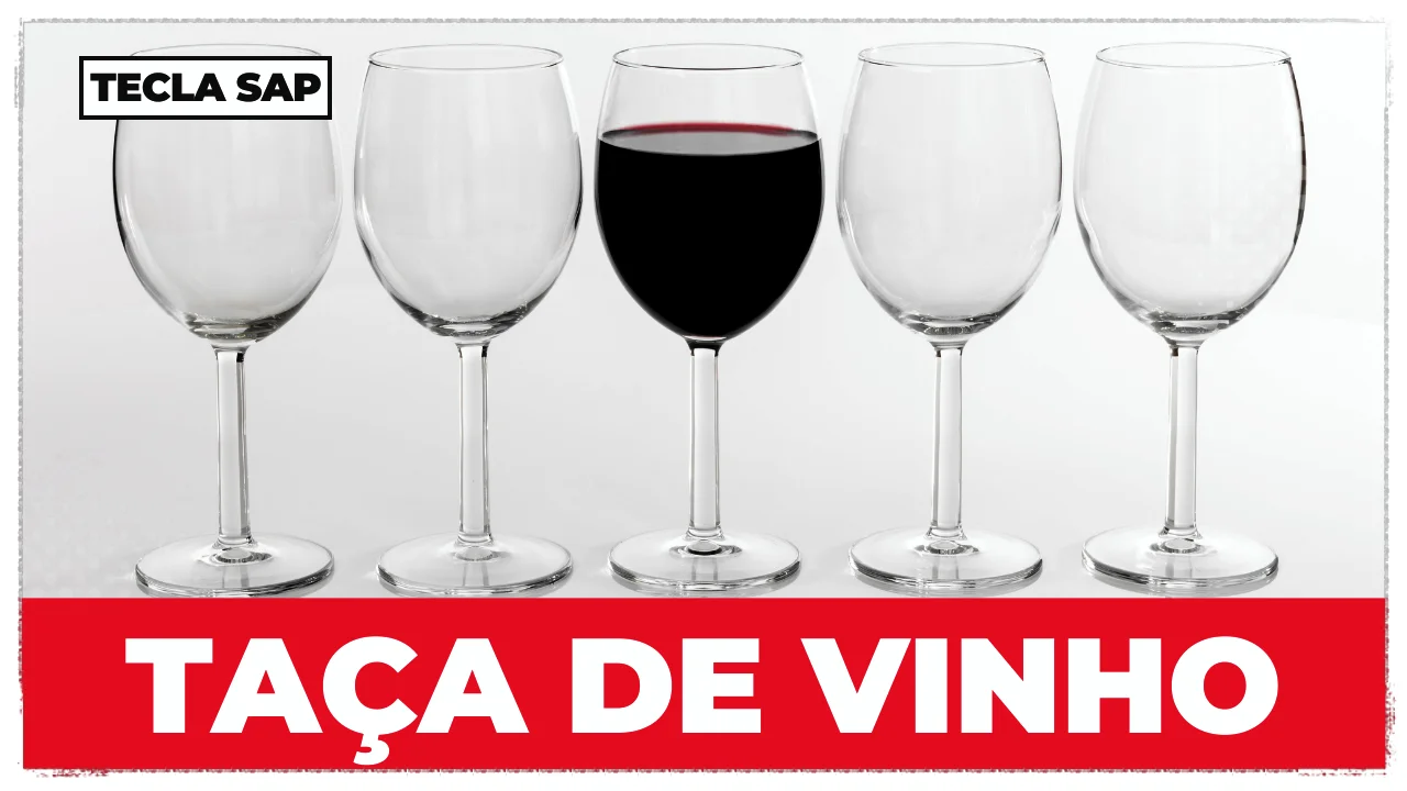 Taça de vinho? Como dizer taça de vinho em inglês?