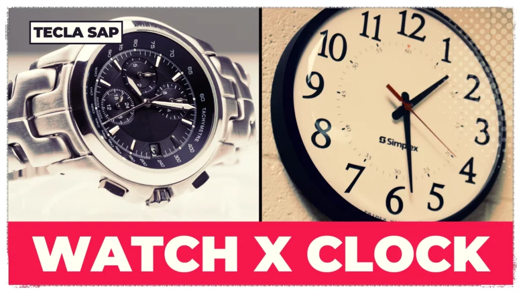 WATCH x CLOCK