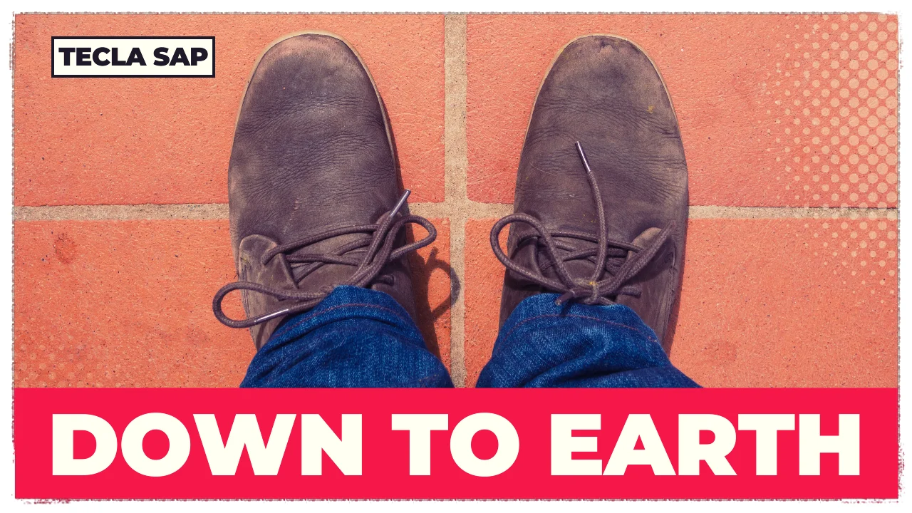 DOWN TO EARTH? Qual é o significado e tradução da expressão?