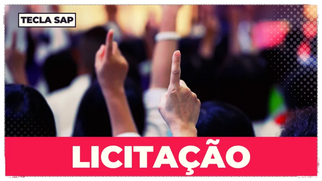 LICITAÇÃO EM INGLÊS