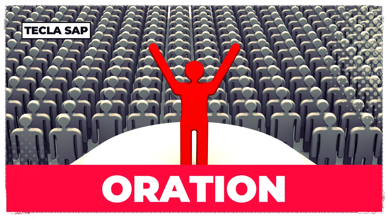 Oreation Falsos cognatos: ORATION