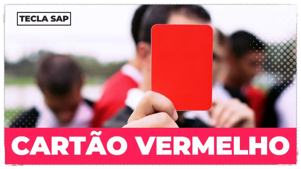 CARTÃO VERMELHO