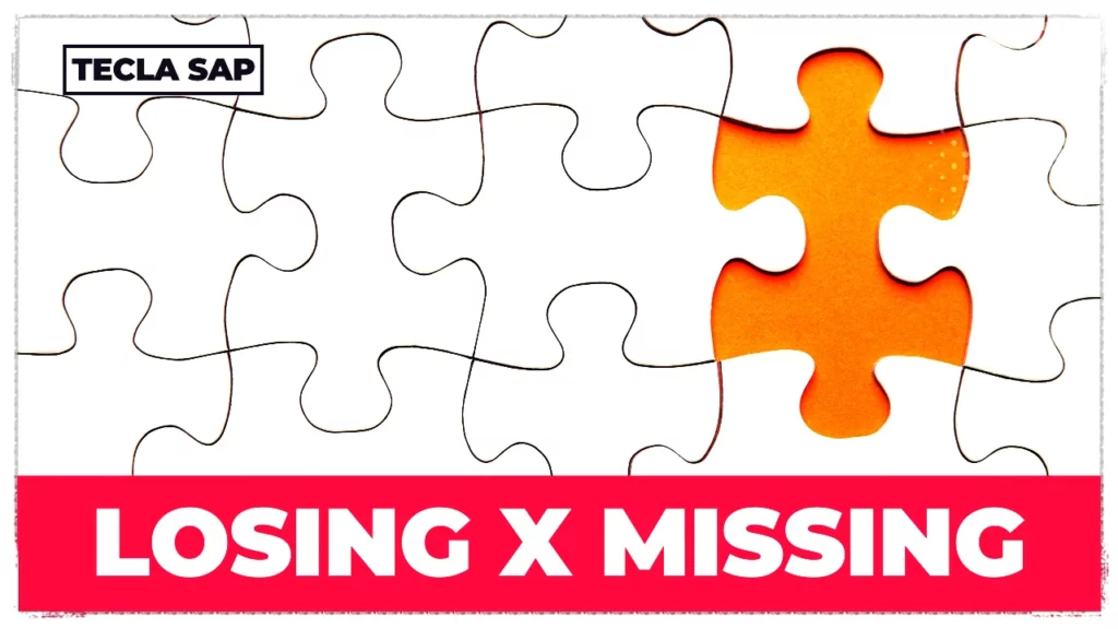 LOSING x MISSING