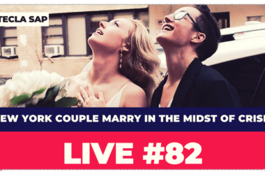 #82 👰🏻 New York couple marry in the midst of crisis 💍 Leitura e tradução de texto em inglês