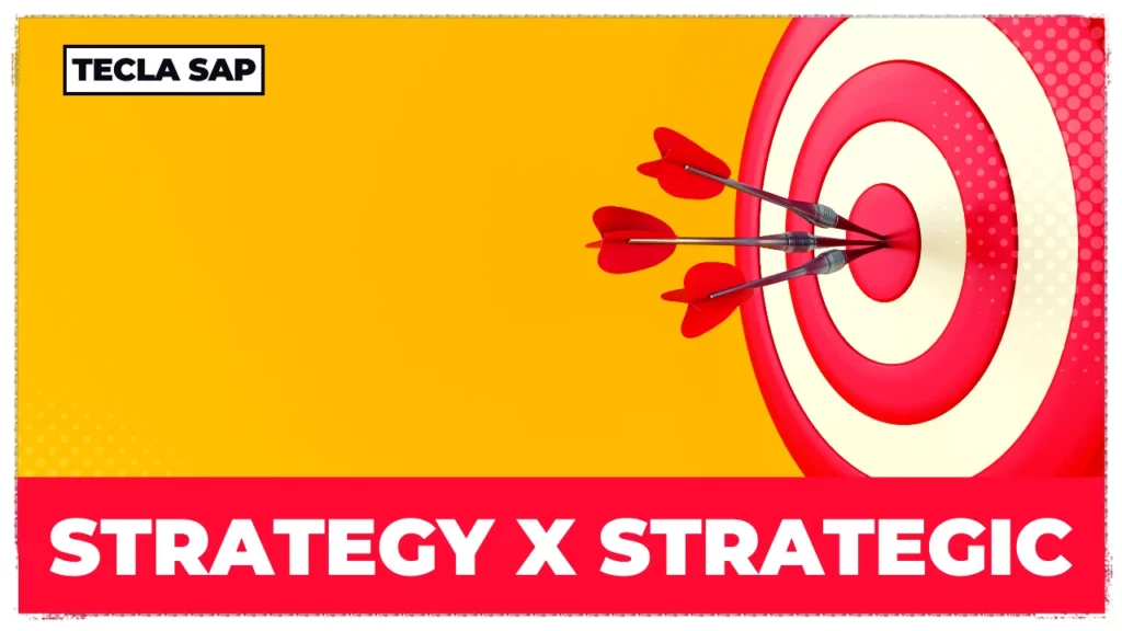 STRATEGY x STRATEGIC