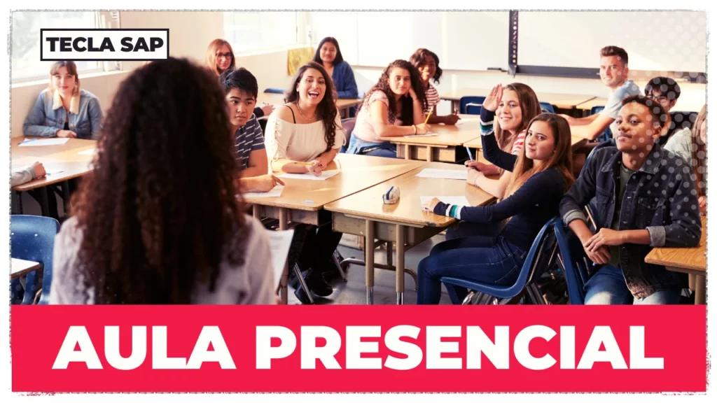 AULA PRESENCIAL EM INGLÊS