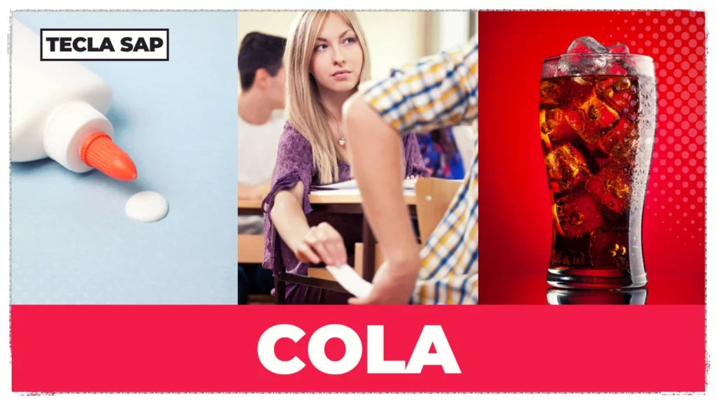 COLA EM INGLES