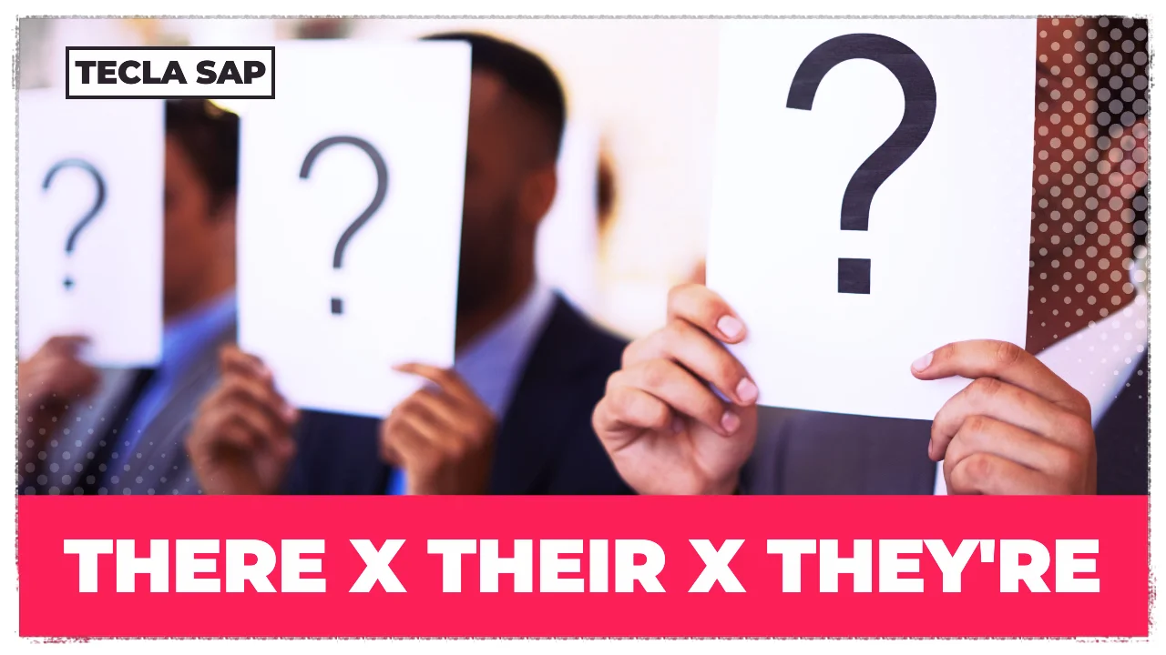 Diferença entre there, their e they're: guia completo em português