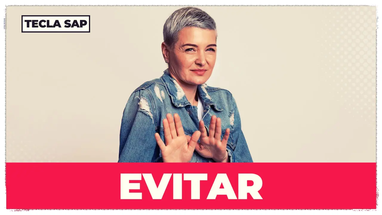 evitar em inglês