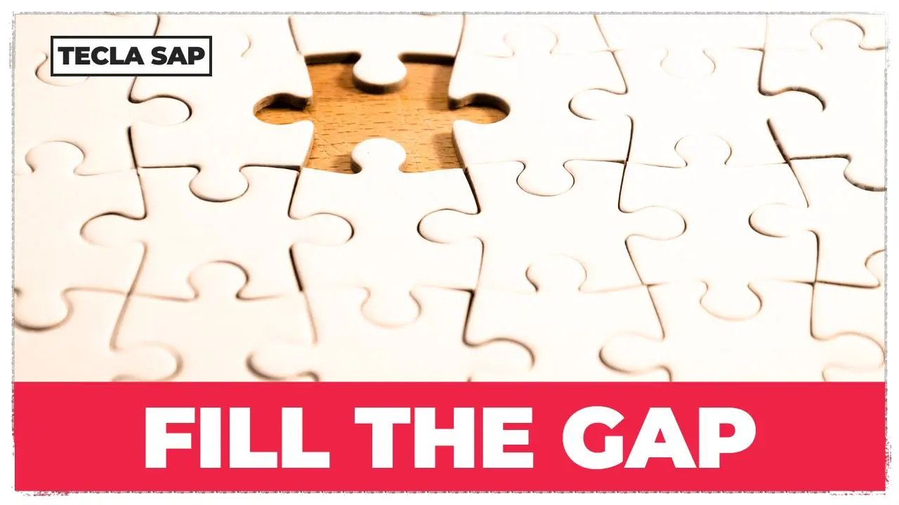 fill the gap em português