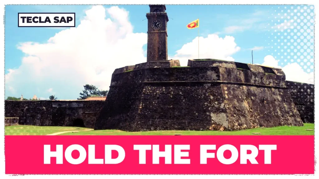 HOLD THE FORT