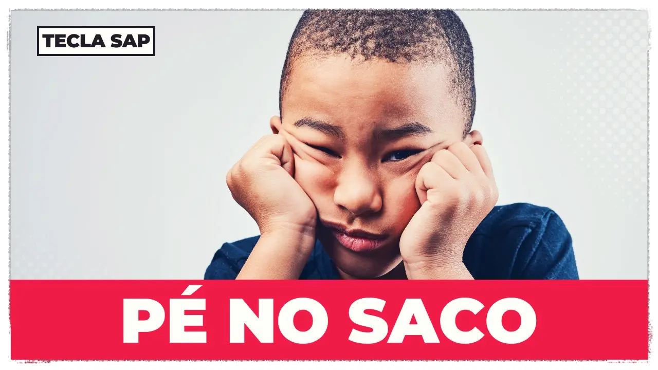 pé no saco em inglês