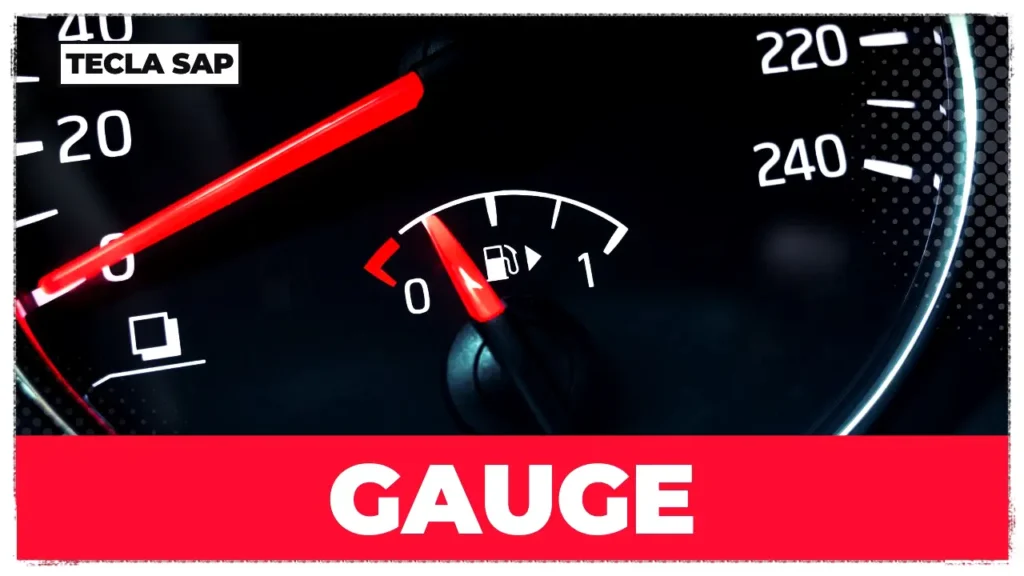 GAUGE em inglês