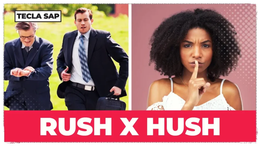 pronúncia de rush e hush