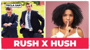 pronúncia de rush e hush